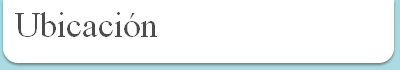 Ubicaci�n